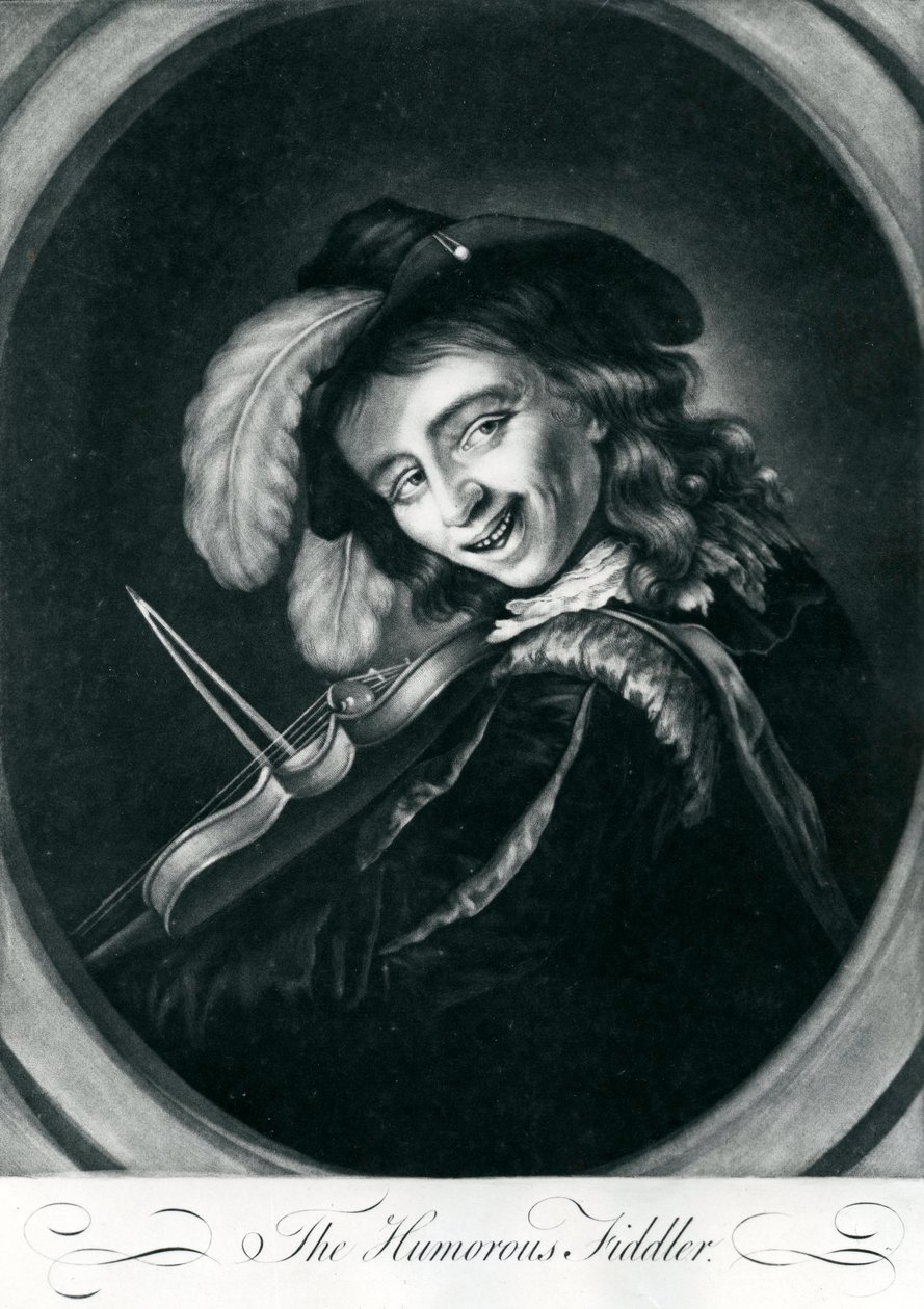 Humorystyczny Skrzypek autorstwa English School