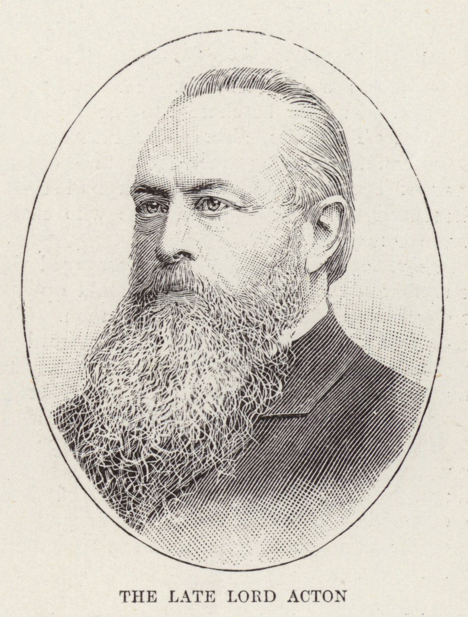 Ostatni Lord Acton (rycina) autorstwa English School