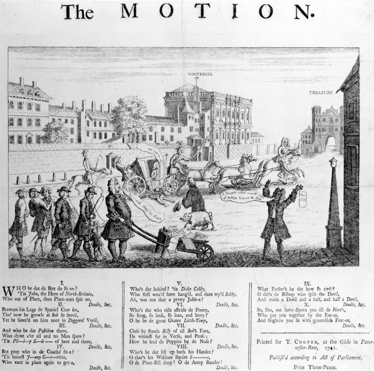 Projekt, 1741 autorstwa English School