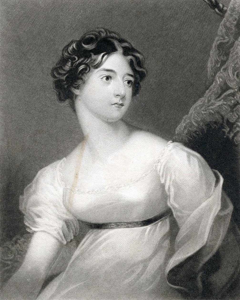 Rt. Hon, Frances hrabina Wicklow, 1830 autorstwa English School