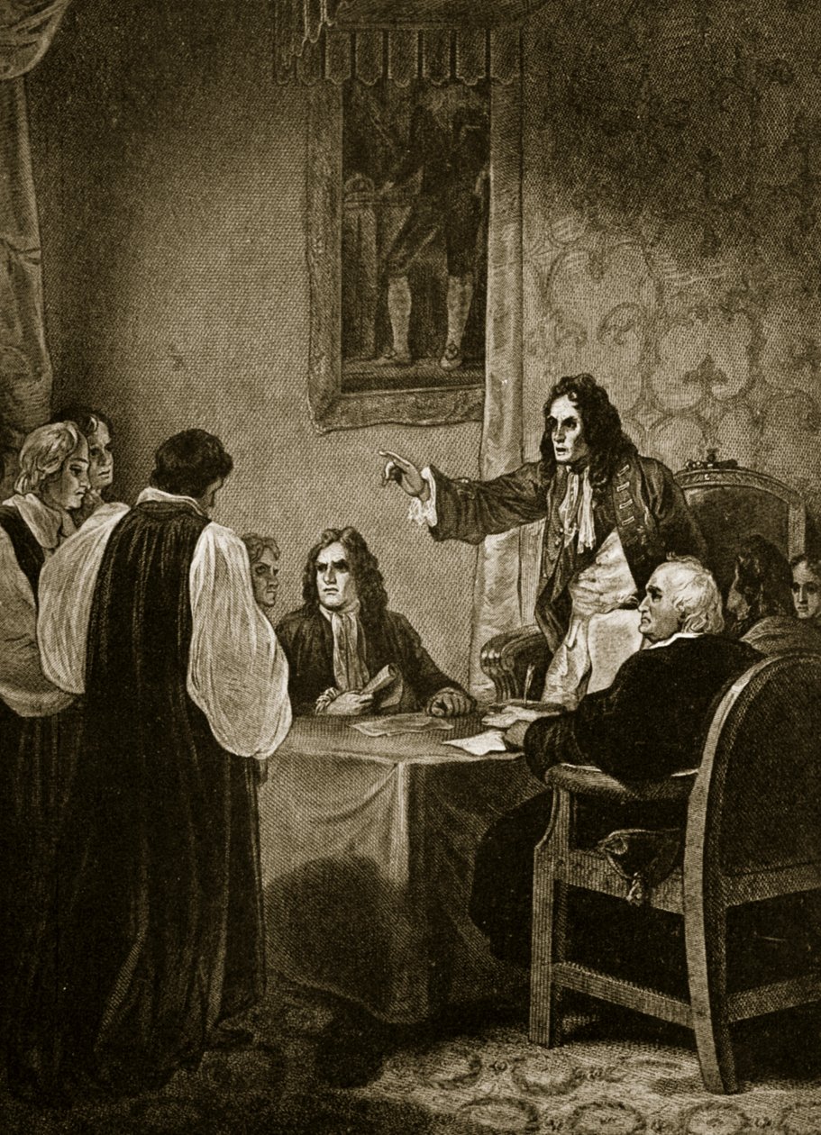 Siedmiu biskupów przed Tajnym Soborem autorstwa English School