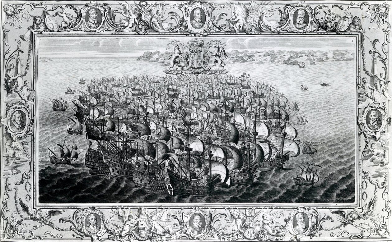 Hiszpańska Armada, wydana przez Johna Pine