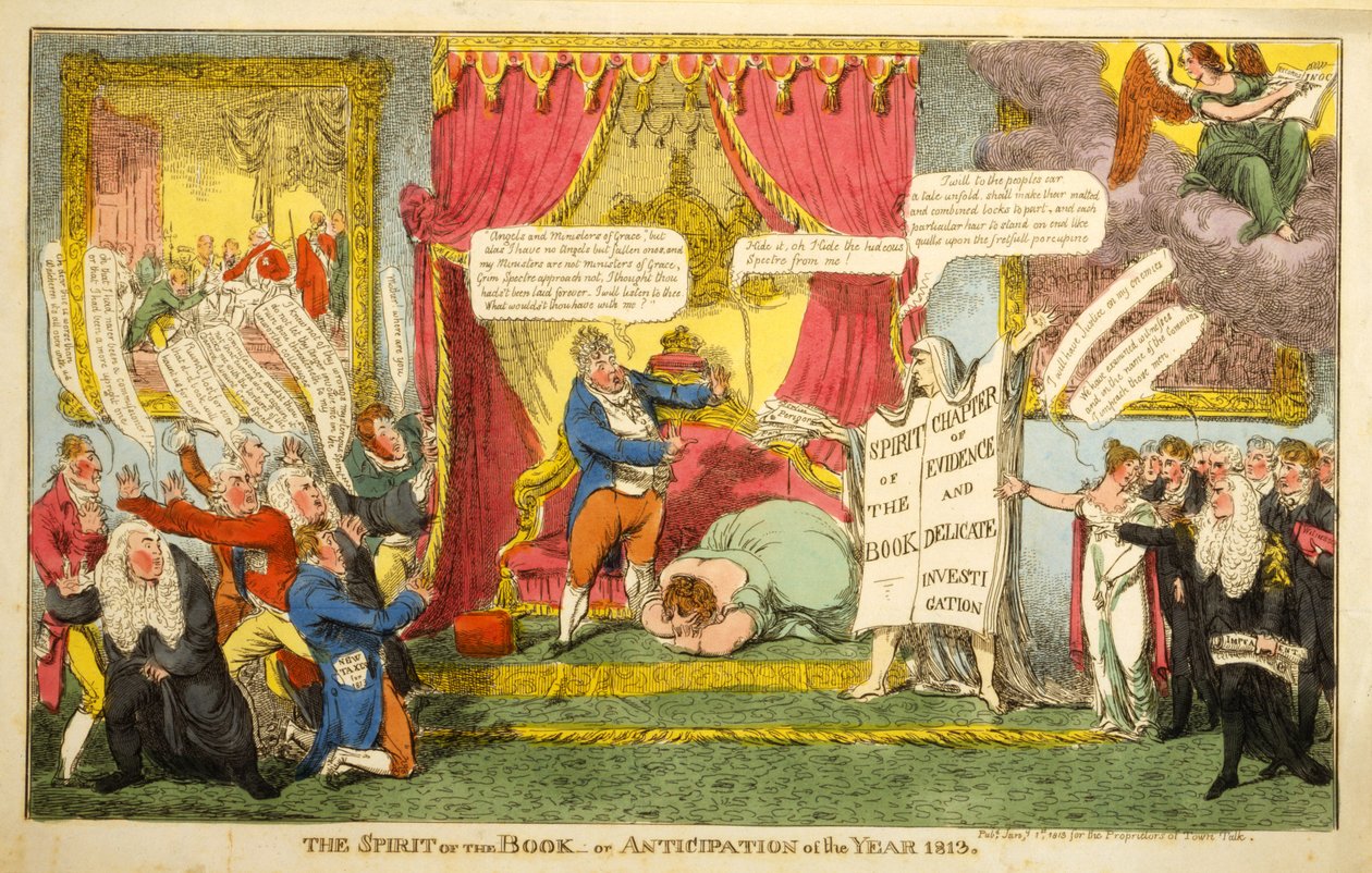 Duch Księgi czyli Antycypacja Roku 1813 autorstwa English School