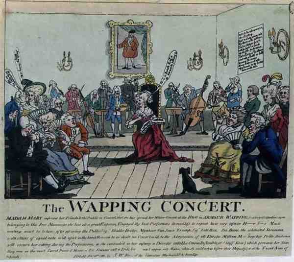 Koncert Wapping, wyd. przez S.W. Fores autorstwa English School