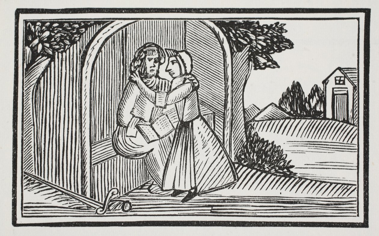 Śmierć Guya, ilustracja z książki Rozdział XVIII, autorstwa Johna Ashtona, wyd. 1882 autorstwa English School