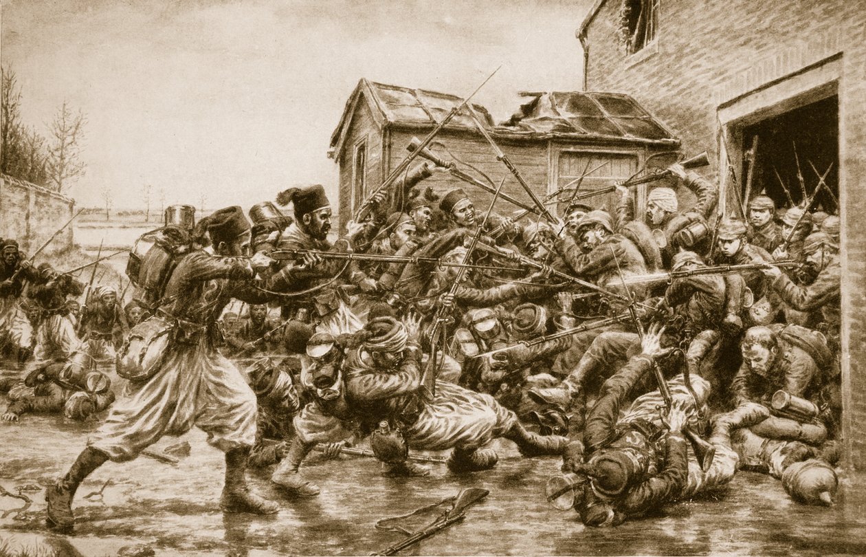 Element partyzancki w Wielkiej Wojnie - gdzie Turco był w swojej najlepszej formie, 1914-19 autorstwa English School