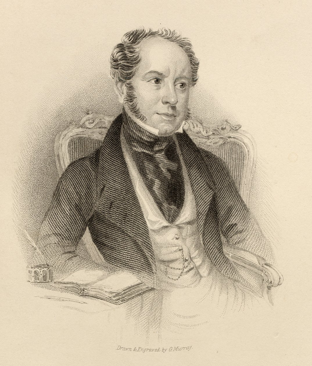 Theodore Hook, Esq., grawerowane przez G. Murray autorstwa English School
