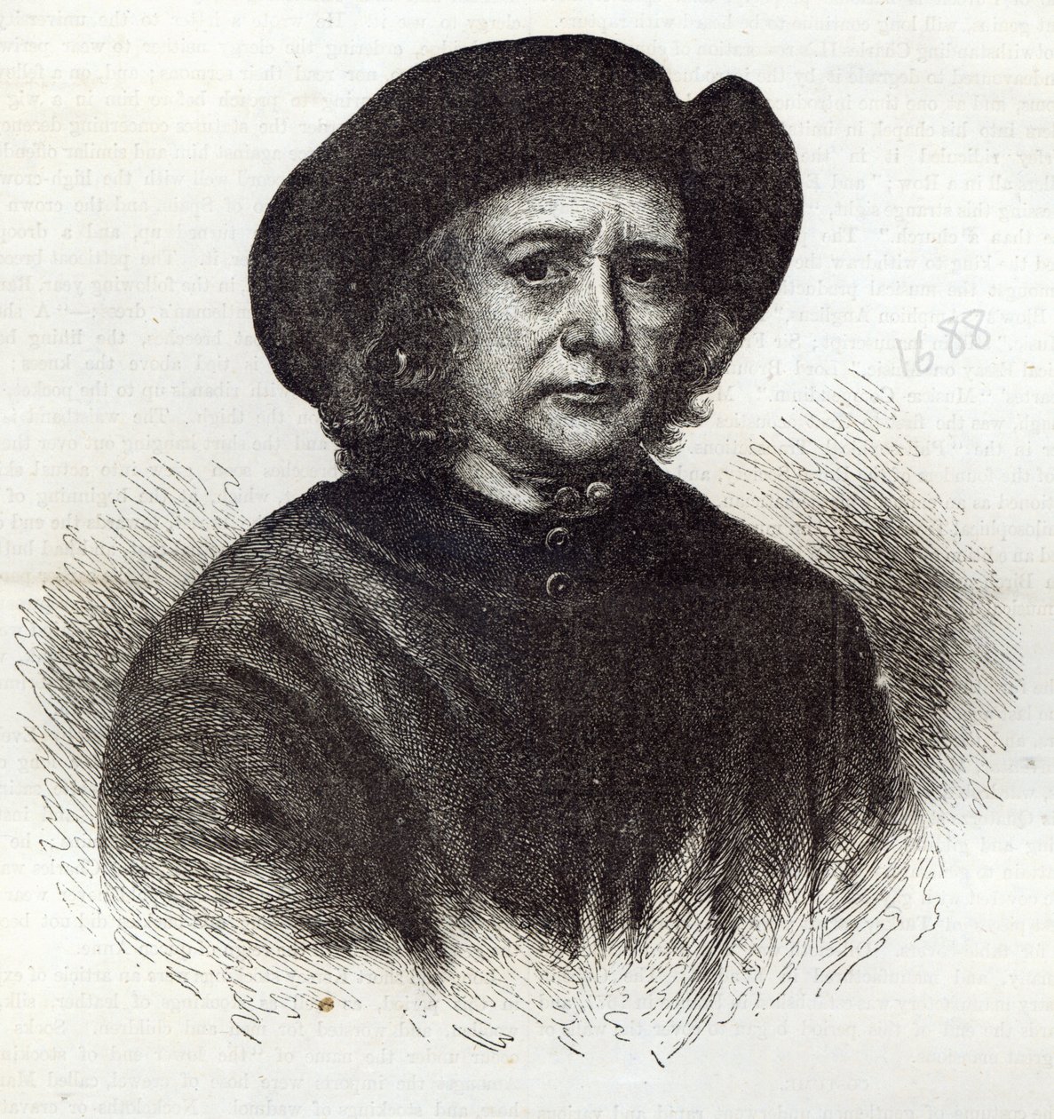 Thomas Britton, Musical Small-Coal Man, ilustracja z „Ilustrowanej historii Anglii Cassella” autorstwa English School
