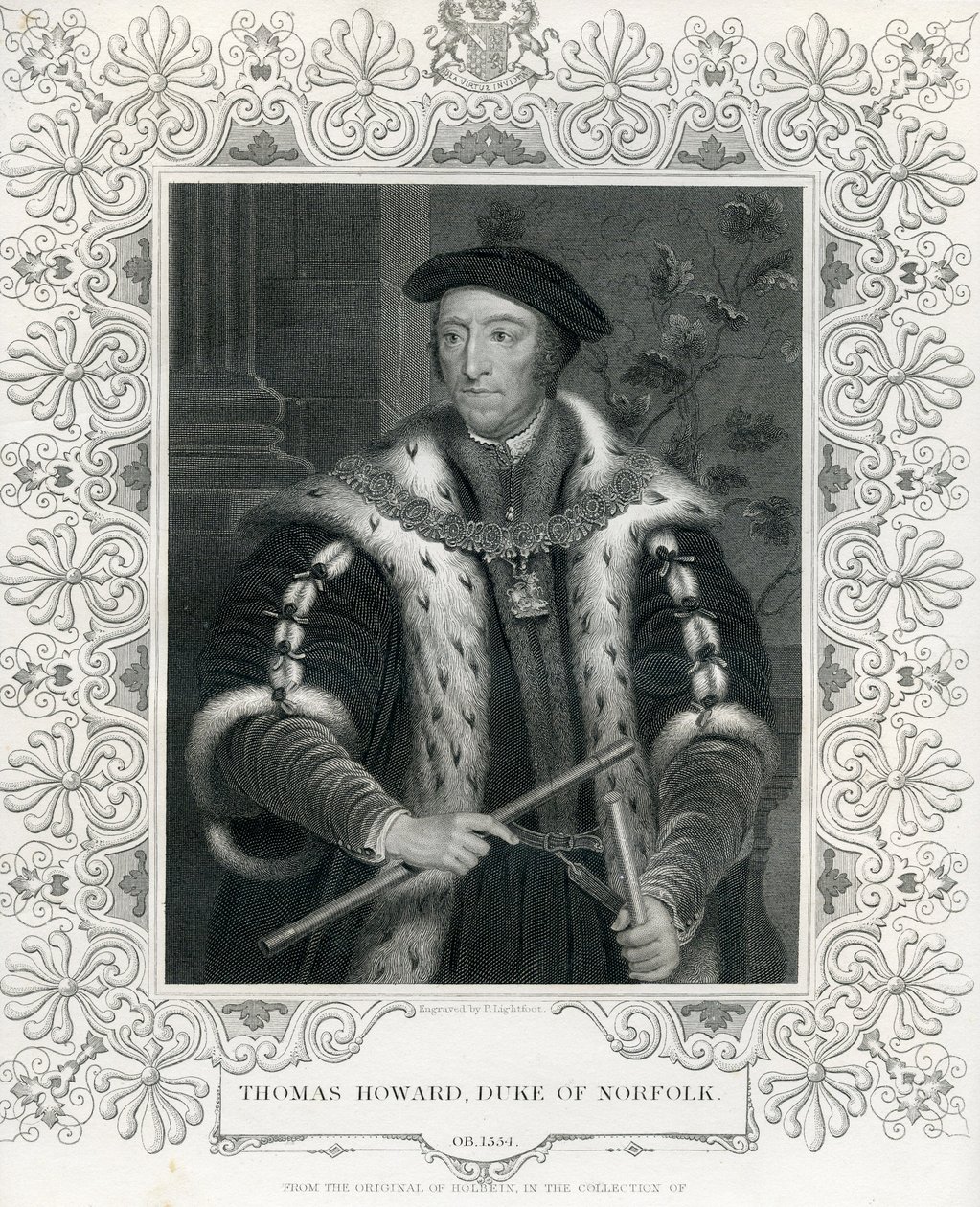 Thomas Howard (1473-1554) 3. książę Norfolk autorstwa English School