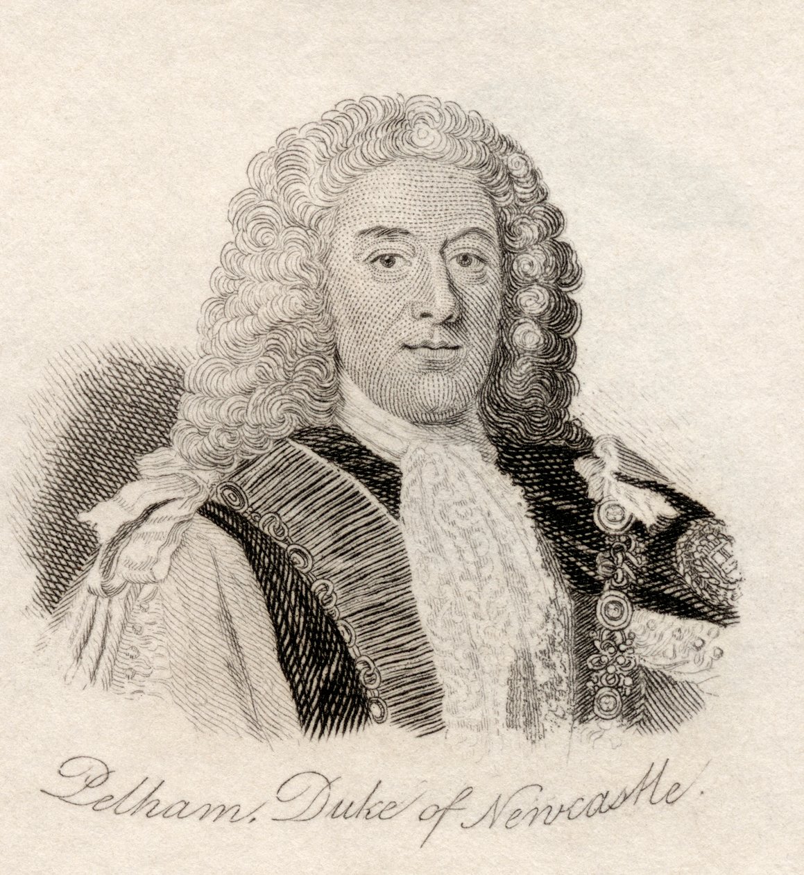Thomas Pelham Holles, 1. książę Newcastle, z „Crabb