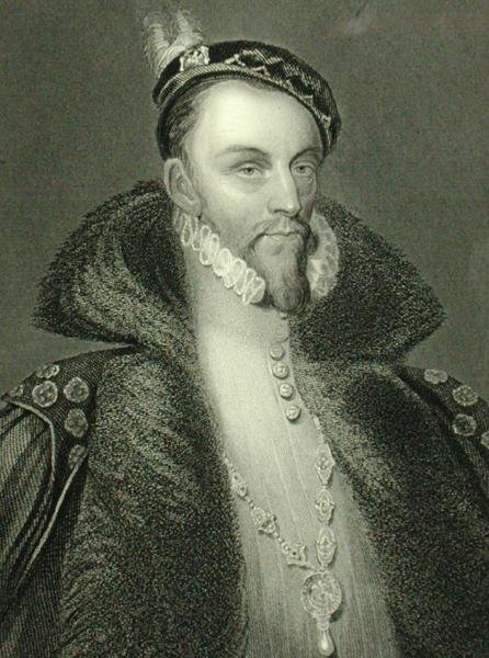 Thomas Radclyffe (ok.1526-83) 3. hrabia Sussex (grawerowanie) autorstwa English School