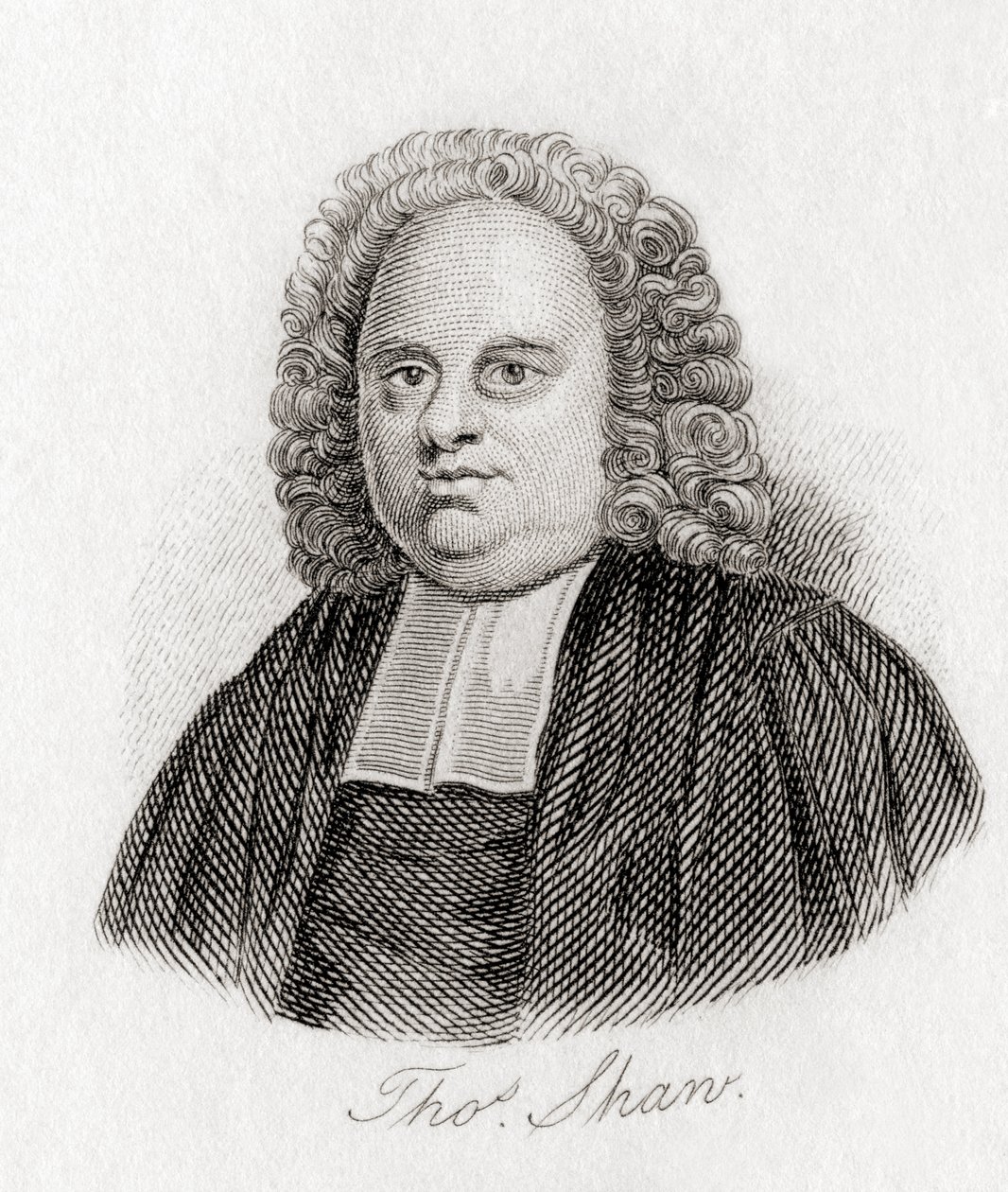 Thomas Shaw, angielski duchowny i podróżnik autorstwa English School
