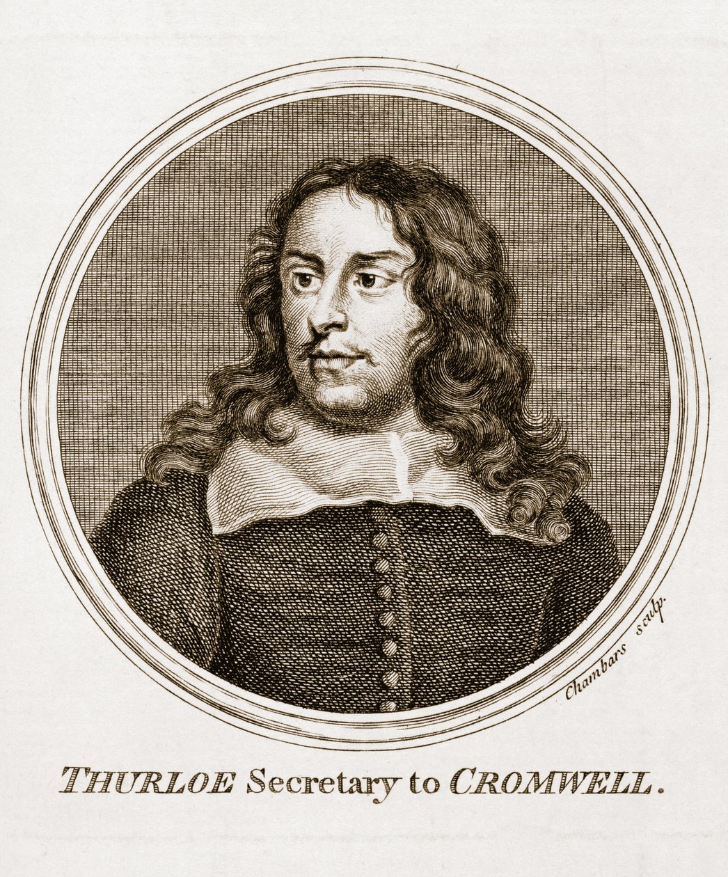 Thurloe, sekretarz Cromwella autorstwa English School