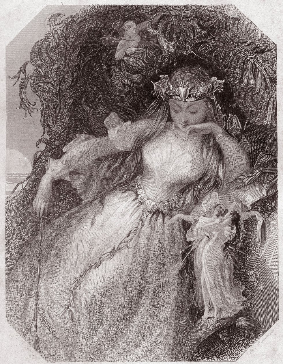 Titania (Sen nocy letniej) (Sen nocy letniej) - w - „” Shakespeare Women