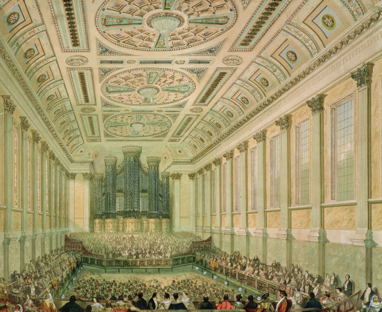 Ratusz, Wnętrze, 1855-1875 autorstwa English School