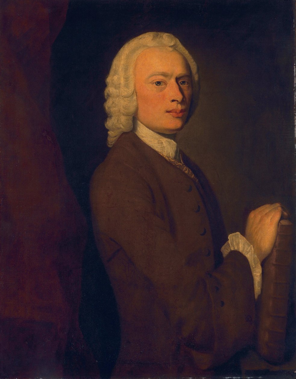 Nieznany mężczyzna, Laurence Sterne autorstwa English School