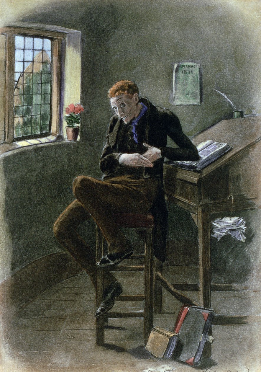 Uriah Heep, od Davida Copperfielda autorstwa English School