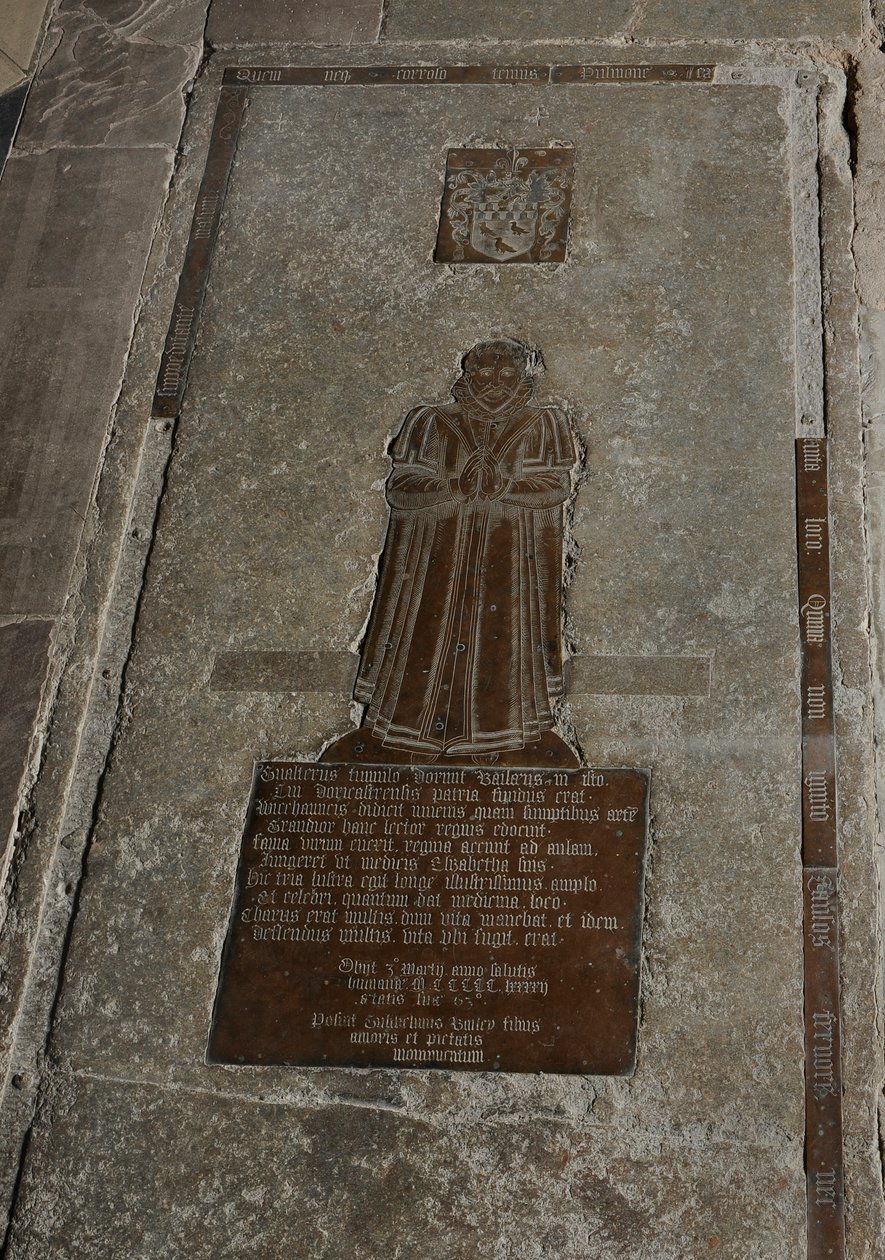 Walter Bailey, 1592-93 (mosiądz) (szczegóły w 434808-809) autorstwa English School
