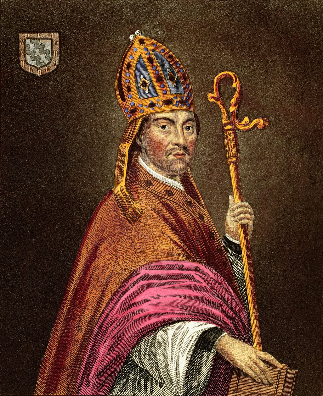 Walter Stapledon (1261-1326), według obrazu w Galerii Bodleian autorstwa English School