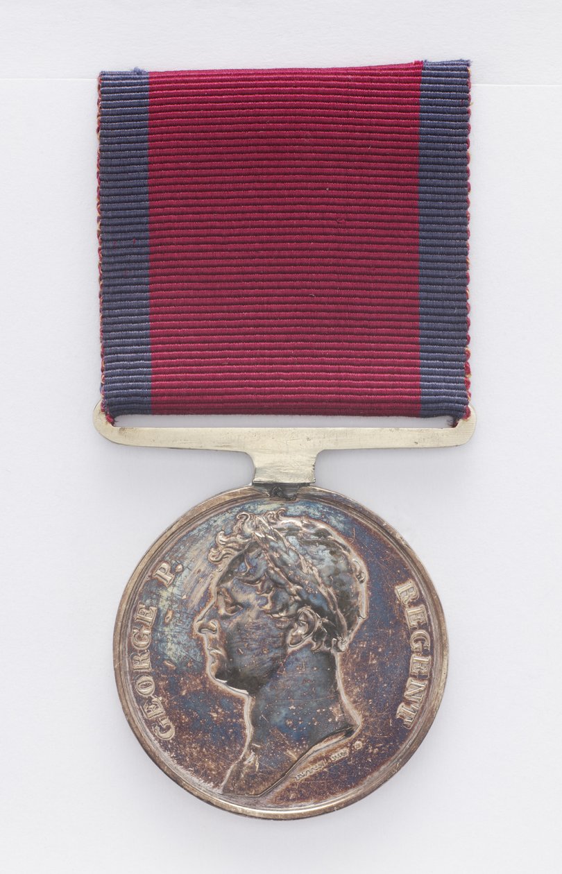 Medal Waterloo autorstwa English School