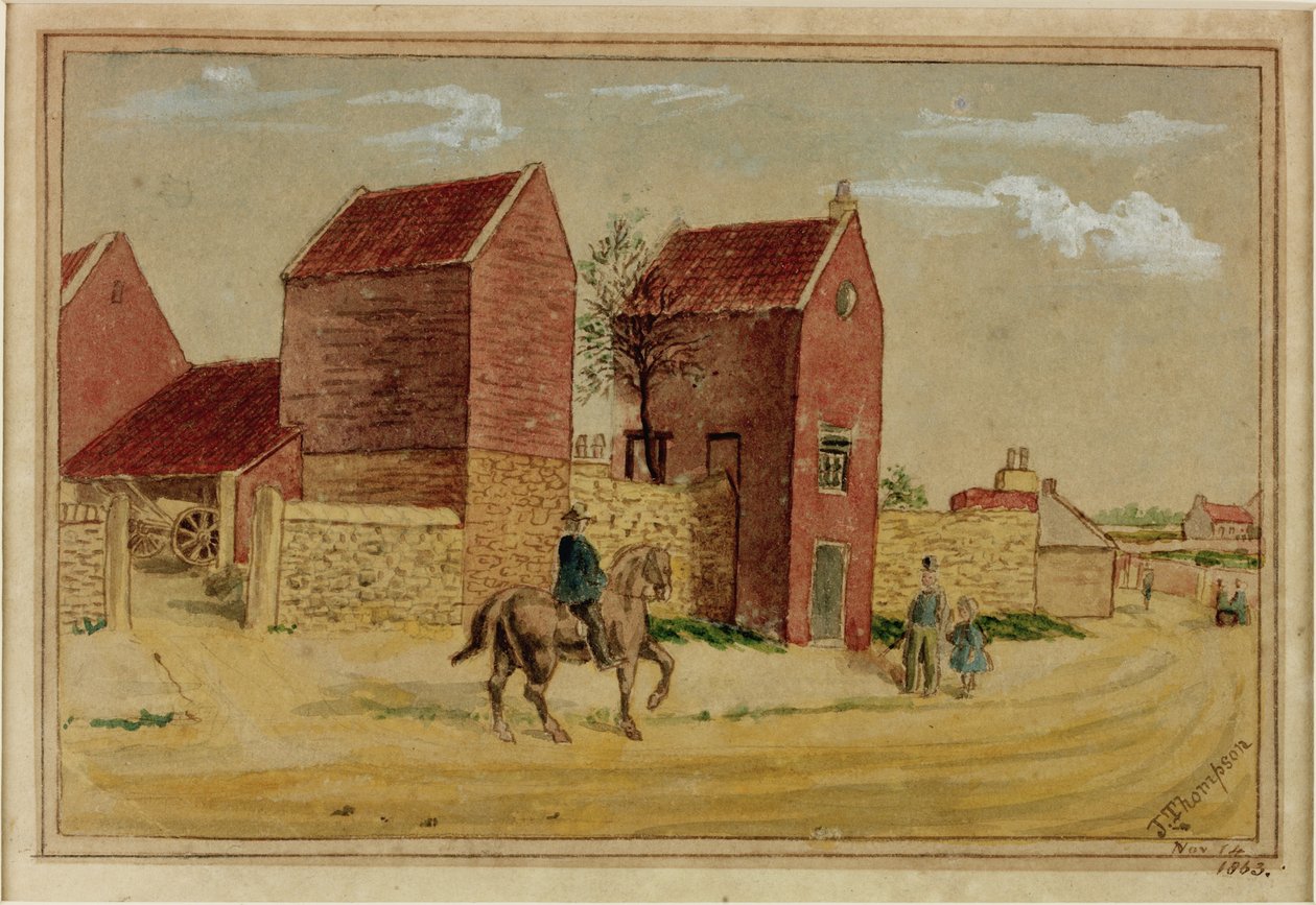 Westoe, 1853 autorstwa English School