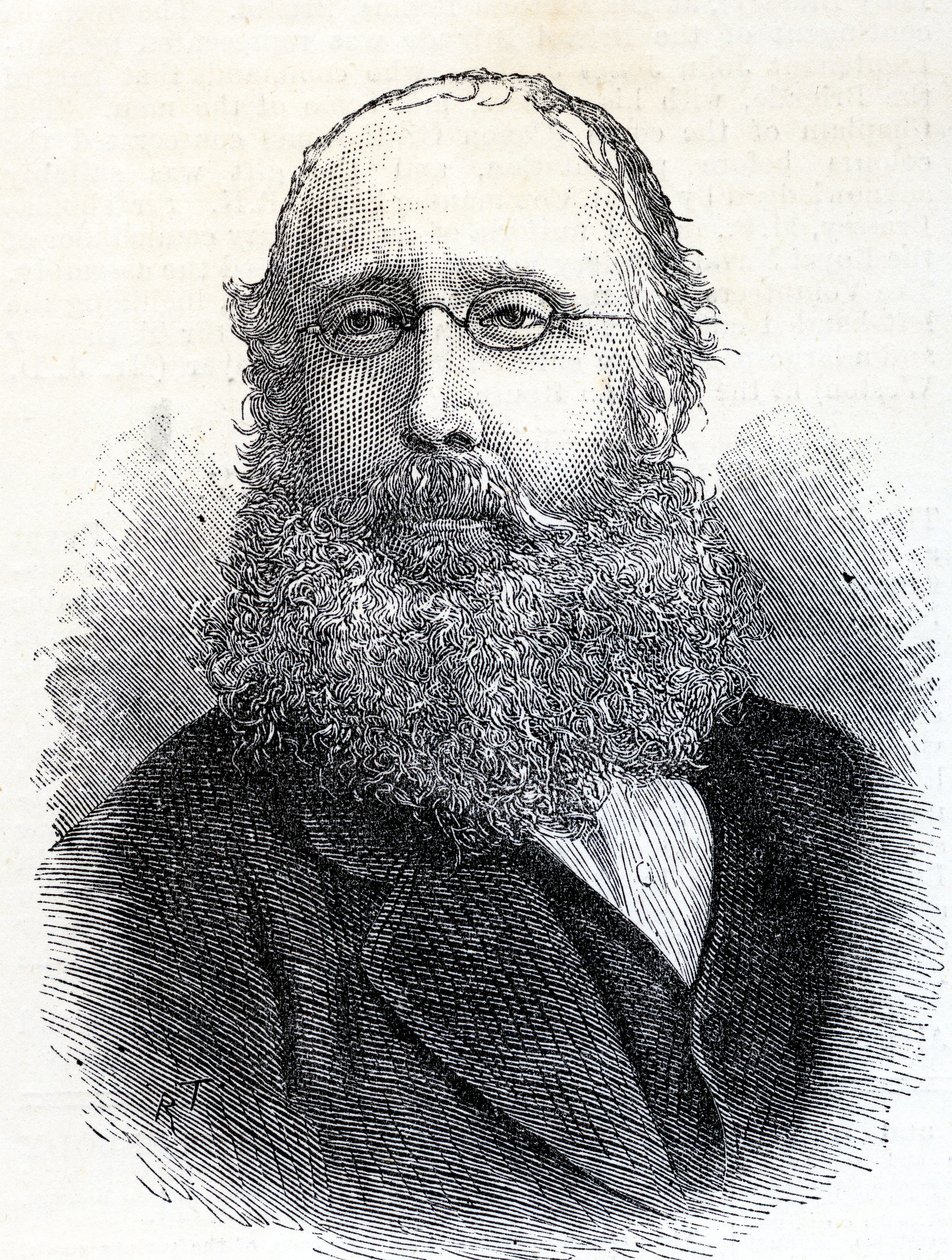 William Bromley-Davenport (1821-1884) z Illustrated London News 28 czerwca 1884 autorstwa English School