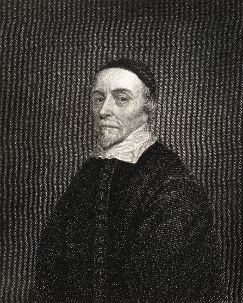 William Harvey (1578-1657) z Galerii Portretów, opublikowany w 1833 autorstwa English School
