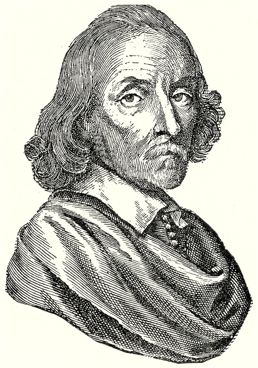 William Harvey (rycina) autorstwa English School