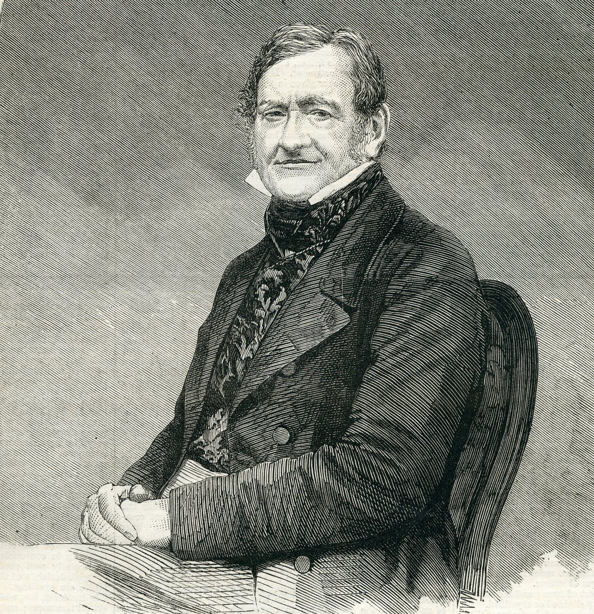 William Mulready (1786-1863) z Illustrated London News 25 lipca 1883 r. autorstwa English School