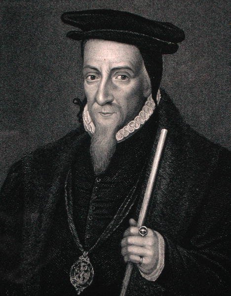 William Powlett (1475-1572) Pierwszy markiz Winchester, z „Galerii Portretów”, opublikowany 1833 (rycina) autorstwa English School