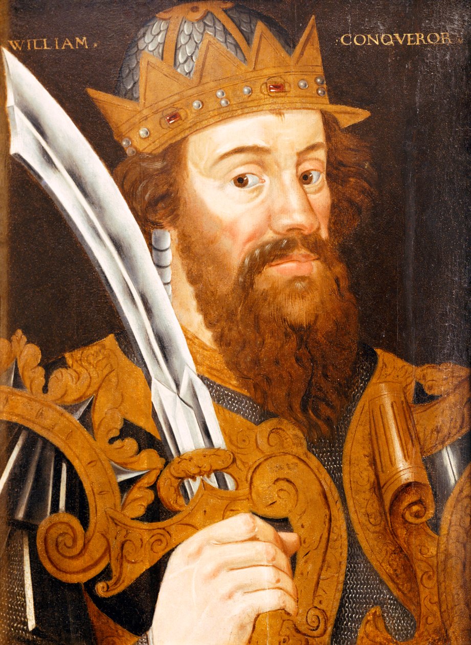 Wilhelm Zdobywca, ok. 1580 r. (olej na desce) autorstwa English School