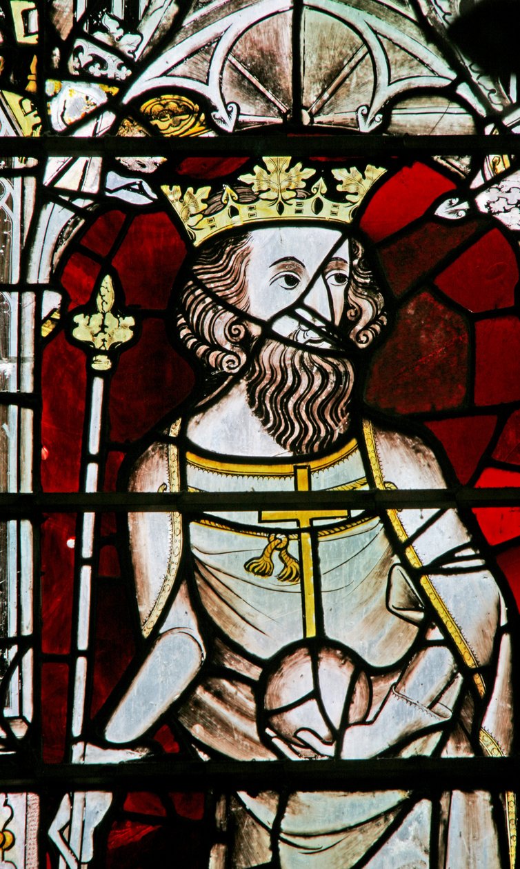 Okno Ew przedstawiające Edwarda II autorstwa English School