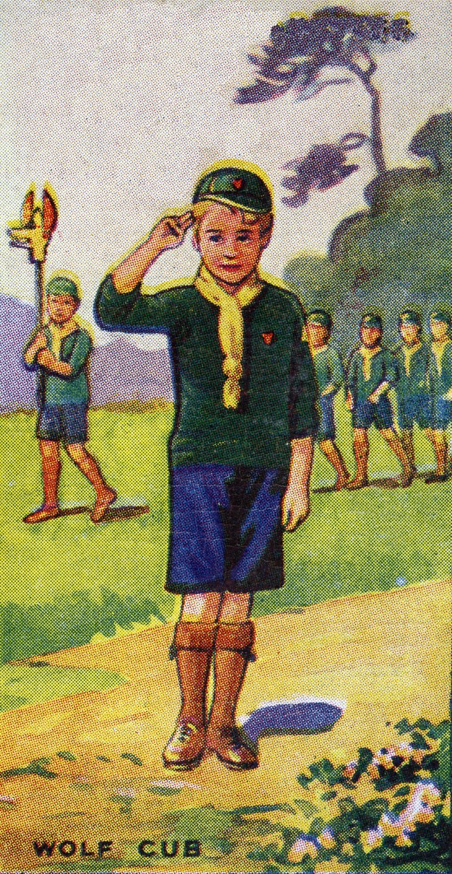 Wilk, 1923 autorstwa English School