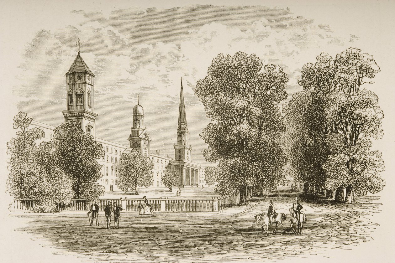 ییل کالج، نیو هیون، په c.1870 کې، د 