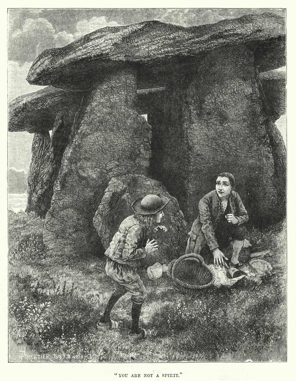 Nie jesteś duchem (grawerunek) autorstwa English School