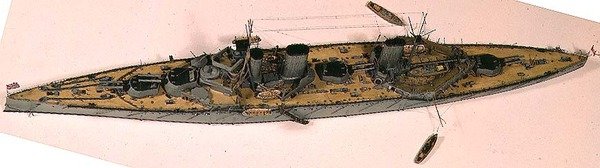 HMS Lion autorstwa Normana Ongha (model) autorstwa English School English School