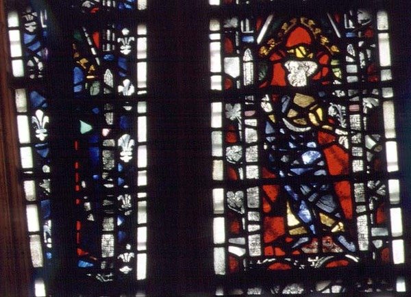 Portret Edwarda I, z kapitularza, York Minster autorstwa English School English School