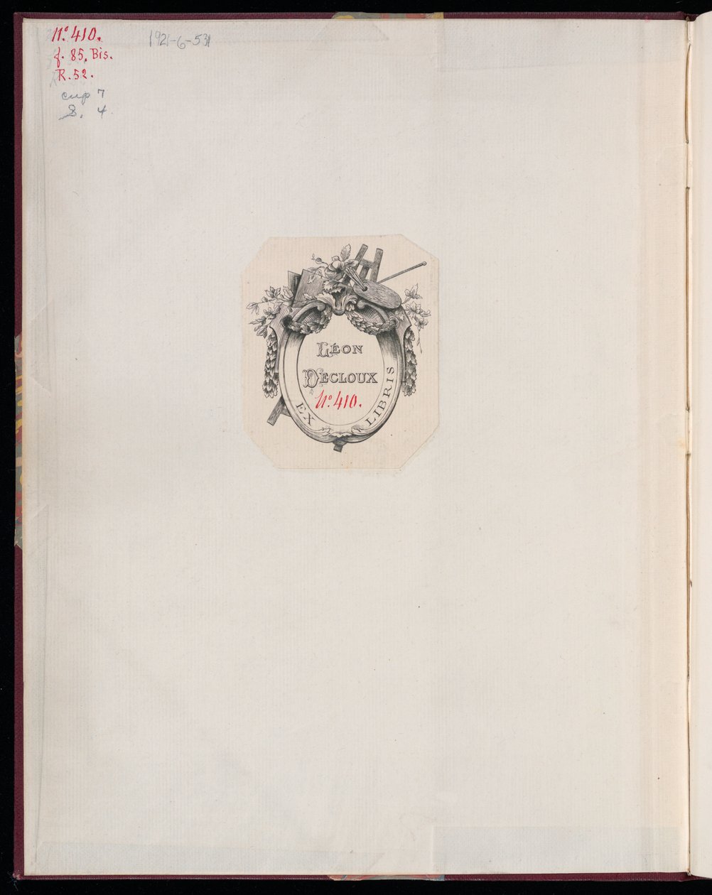 Album, księga trofeów autorstwa Francois Antoine Aveline