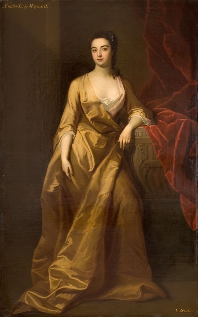 Portret Lady Maynard, 1745. autorstwa Enoch Seeman