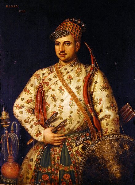 Portret księcia Mogołów autorstwa Enoch Seeman
