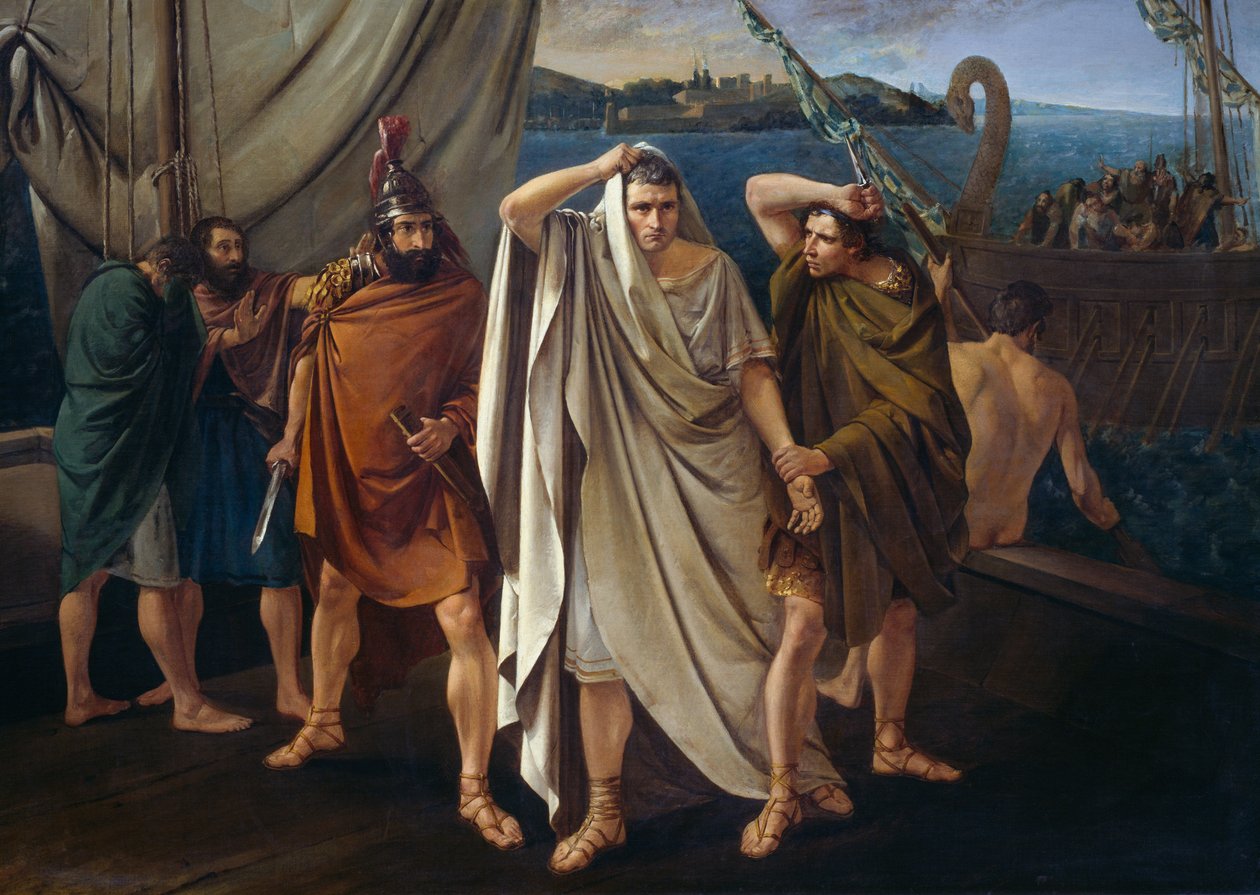 Zabójstwo Pompejusza Wielkiego autorstwa Enrico Bandini