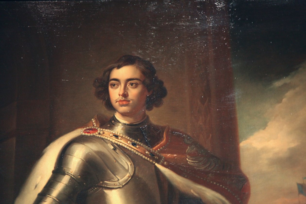 „Portret Piotra Wielkiego”, połowa XIX wieku autorstwa Enrico Belli