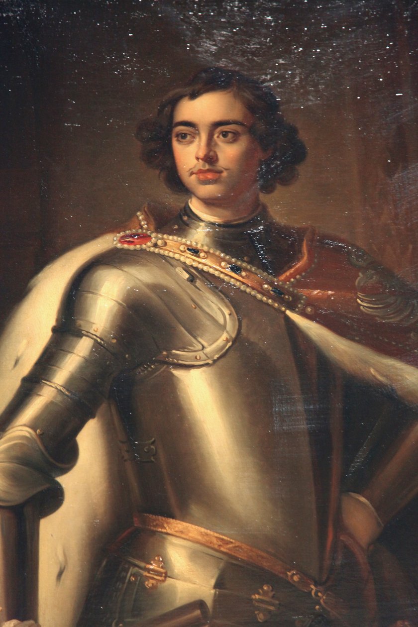 „Portret Piotra Wielkiego”, połowa XIX wieku autorstwa Enrico Belli