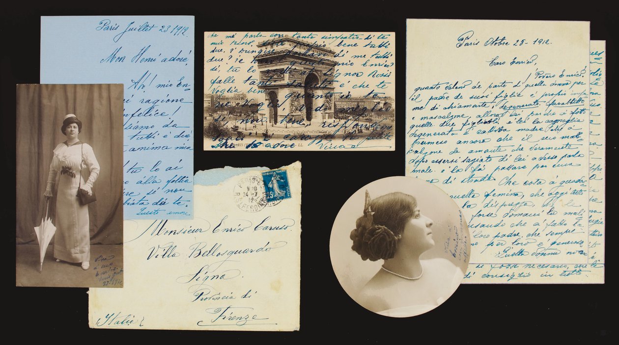 Archiwum osobiste korespondencji, 1897-1908, 1912-21 autorstwa Enrico Caruso