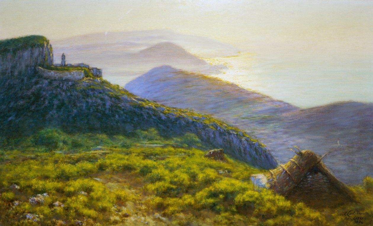 Z Monte Solaro (Capri) autorstwa Enrico Castellaneta