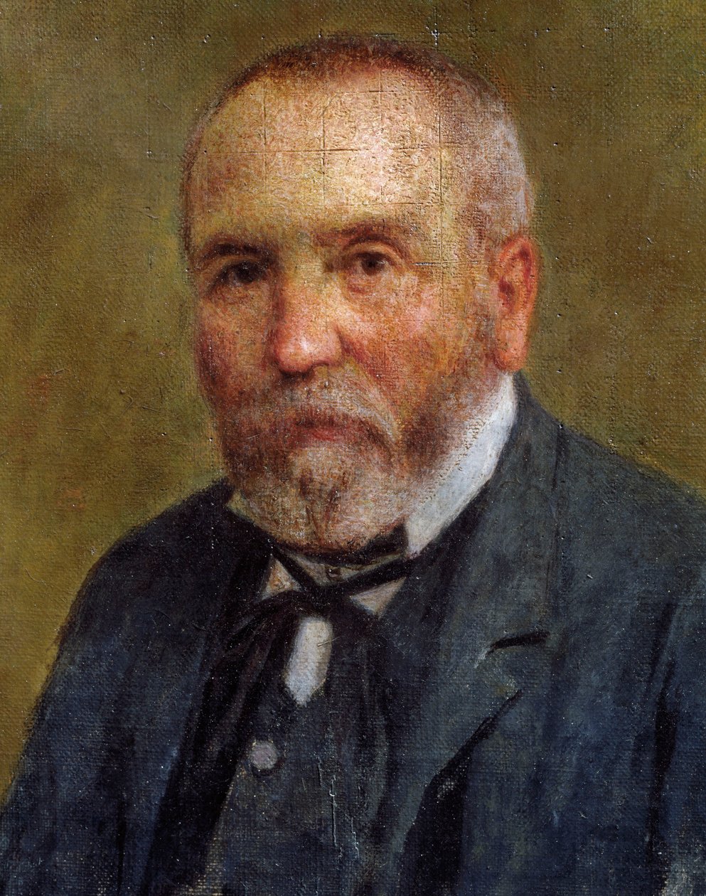 Portret mojego ojca (Giuseppe Cavalli) (olej na płótnie) autorstwa Enrico Cavalli