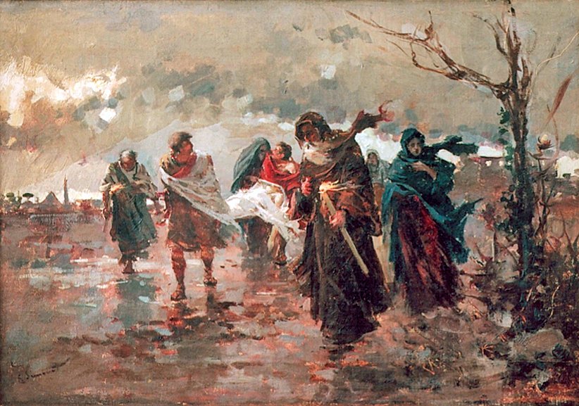 Pogrzeb św. Wawrzyńca Pogrzeb św. Wawrzyńca autorstwa Enrique Simonet