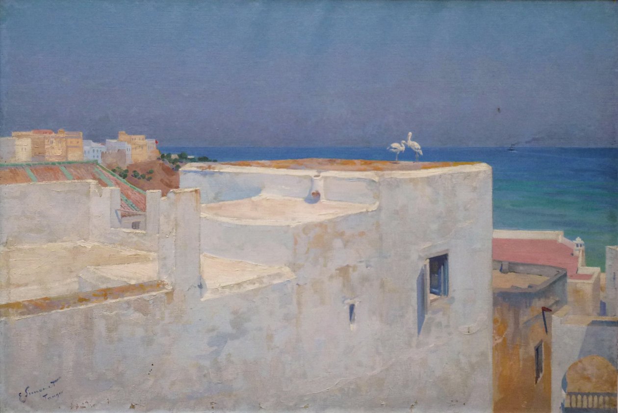  Tarasy w TangerzeTarasy w Tangerze autorstwa Enrique Simonet