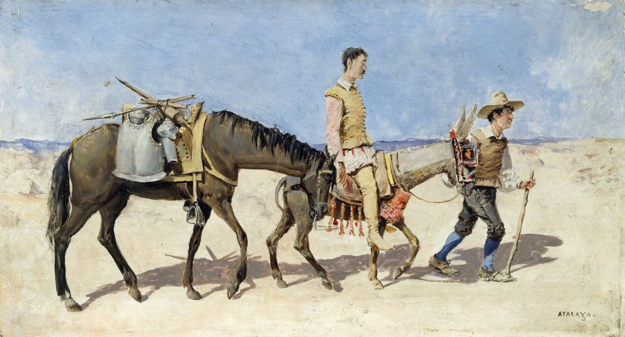 Dom Quixote polonês autorstwa Enrique Atalaya