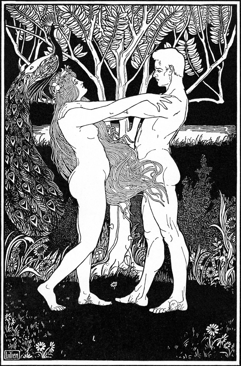 EM LILIEN autorstwa Ephraim Moses Lilien